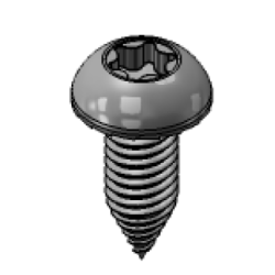 Vis M6x16 FASTITE ®2000 - TC Torx T30 - RAL 9016