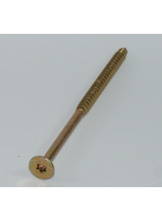 Vis VBA Tête Fraisé TORX 6x120 zingué blanc