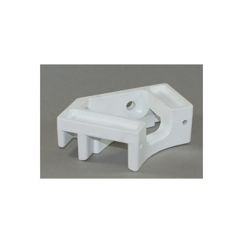 Corps de courbe 45° - GAUCHE - SPOSA LRI V2015 - BLANC