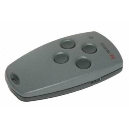 Emetteur 4 cnx (868 Mhz Marantec) avec support mural et pince pare soleil