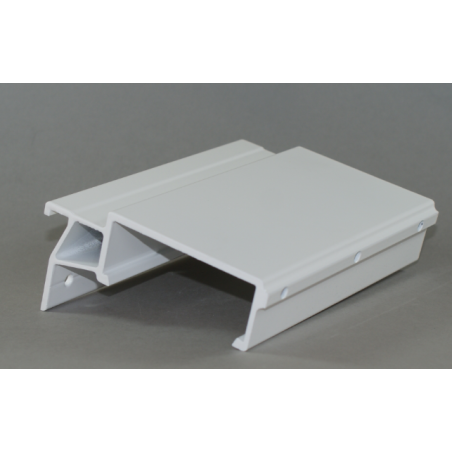 Eclisse rail DOUBLE - REFOULEMENT - SPOSA LRI V2015 - BLANCHE