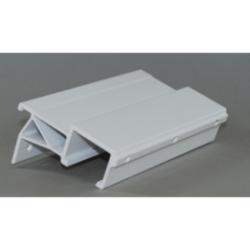 Eclisse rail simple - BAIE - SPOSA LRI V2015 - BLANCHE