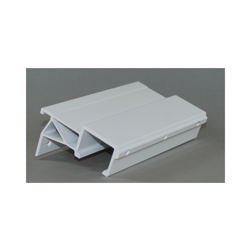 Eclisse rail simple - BAIE - SPOSA LRI V2015 - BLANCHE