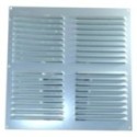 Grille de ventilation alu blanc 300 x 300 MM