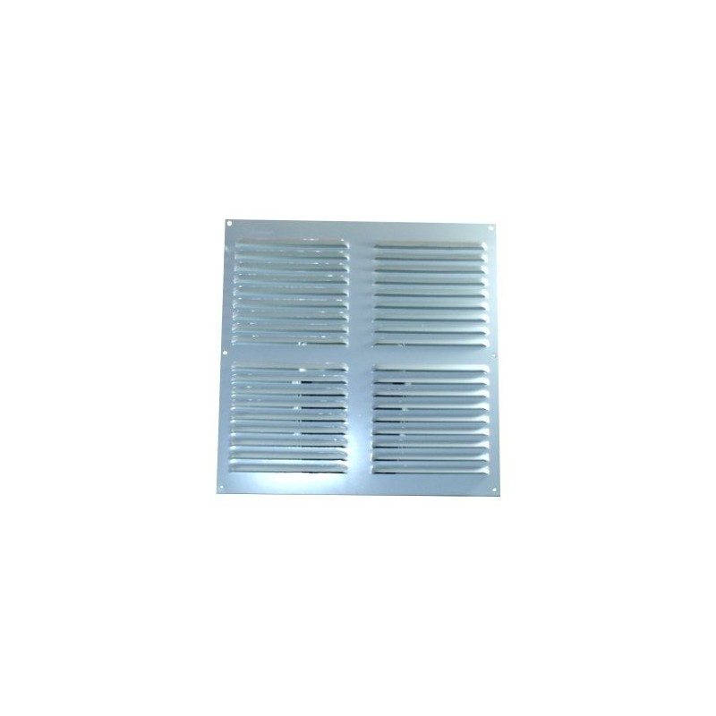 Grille de ventilation alu blanc 300 x 300 MM