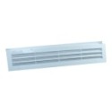 Grille de ventilation blanche  300 x 60 mm