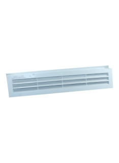 Grille de ventilation blanche  300 x 60 mm
