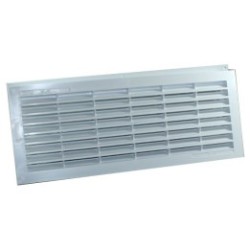 Grille de ventilation blanche  300 x 120 mm