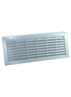 Grille de ventilation blanche  300 x 120 mm