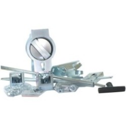 Serrure 2 points  encastrée pr Kit Rail KRZ-006