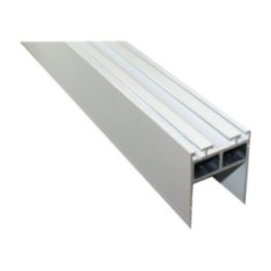 Profil en U renforcé alu larg. : 40 mm - COULEUR PORTE