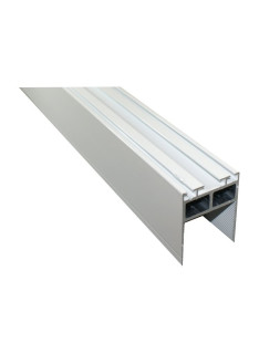Profil en U renforcé alu larg. : 40 mm - COULEUR PORTE
