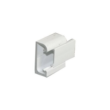 Poteau Alu BLANC épaisseur 45 en hauteur 20