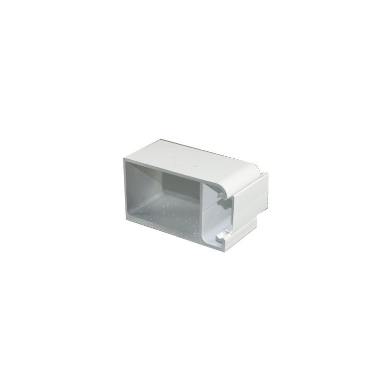 Poteau Alu BLANC épaisseur 45 en hauteur 50
