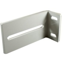 Equerre blanche porte latérale long 100mm (RENO)