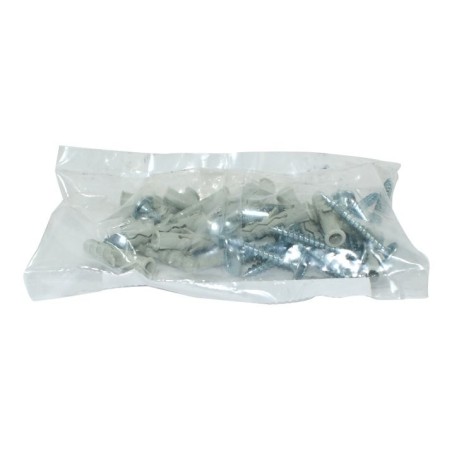 Sachet de 20 chevilles Ø8 et 20 vis de penture 6x45