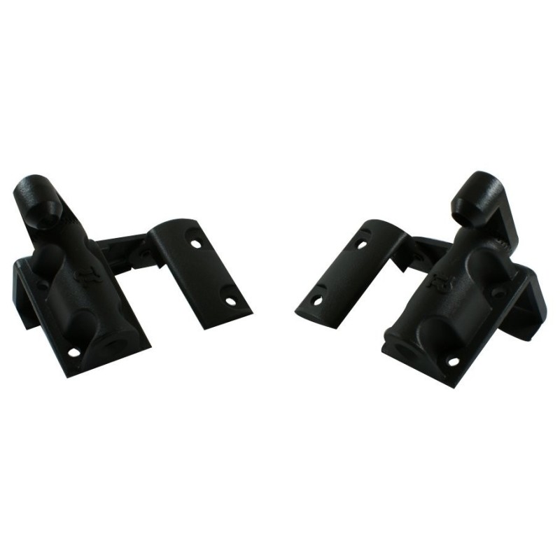 Charnière d'extrémité ALU Noir SFEROX® Complète Droite & Gauche