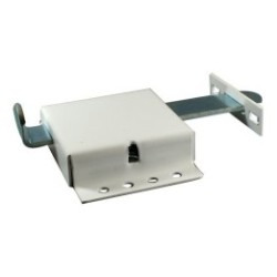 Verrou latérale compact pour sectionnelle - BLANC - COMPLET