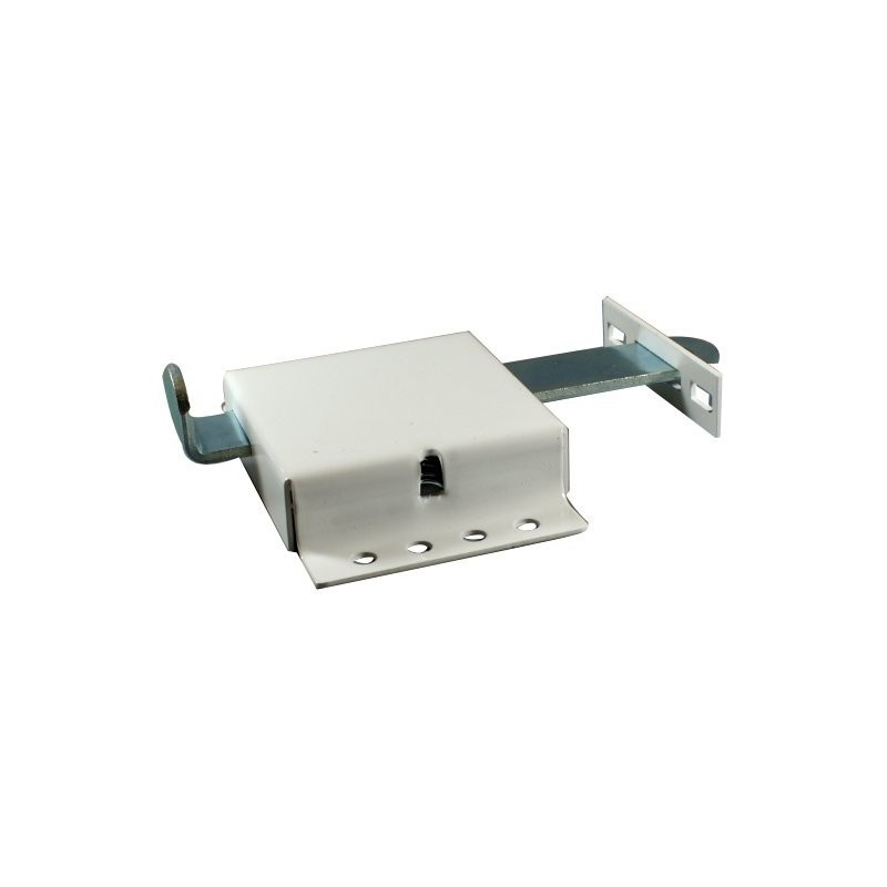 Verrou latérale compact pour sectionnelle - BLANC - COMPLET