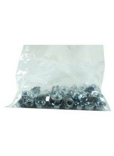 Sachet de 50 Ecrous à embase M8 (pour vis 19x8 TRCC)