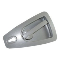 Poignée encastrée mono-bloc - pour serrure Axe variable -105X