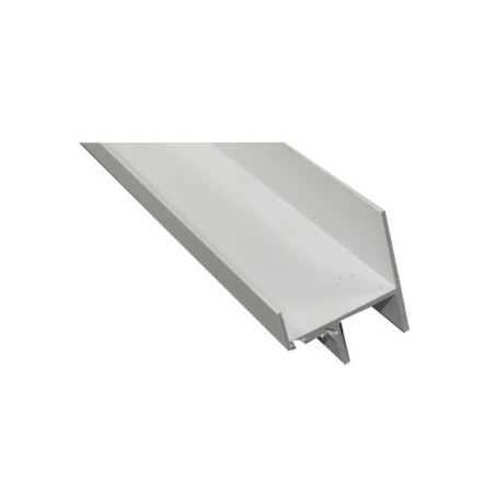 Profil bas de panneaux LCA-v2010 - RAL 9016 - Double joint LONGUEUR 680 MM