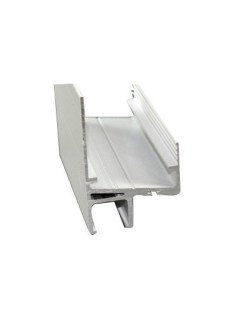 Profil bas de panneaux LCA-V2014 - RAL 9016 - longueur 680 mm