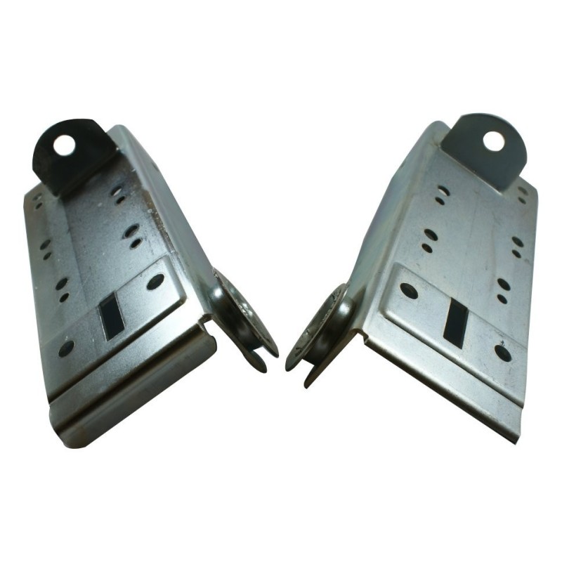 Plaque de basse pour cable avec piton