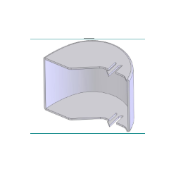 Capot Blanc pour charnière NN-008