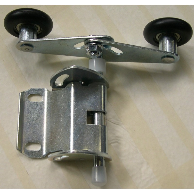 Charnière d'extrémité NN-007  - galva + Roulette Tandem