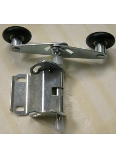 Charnière d'extrémité NN-007  - galva + Roulette Tandem